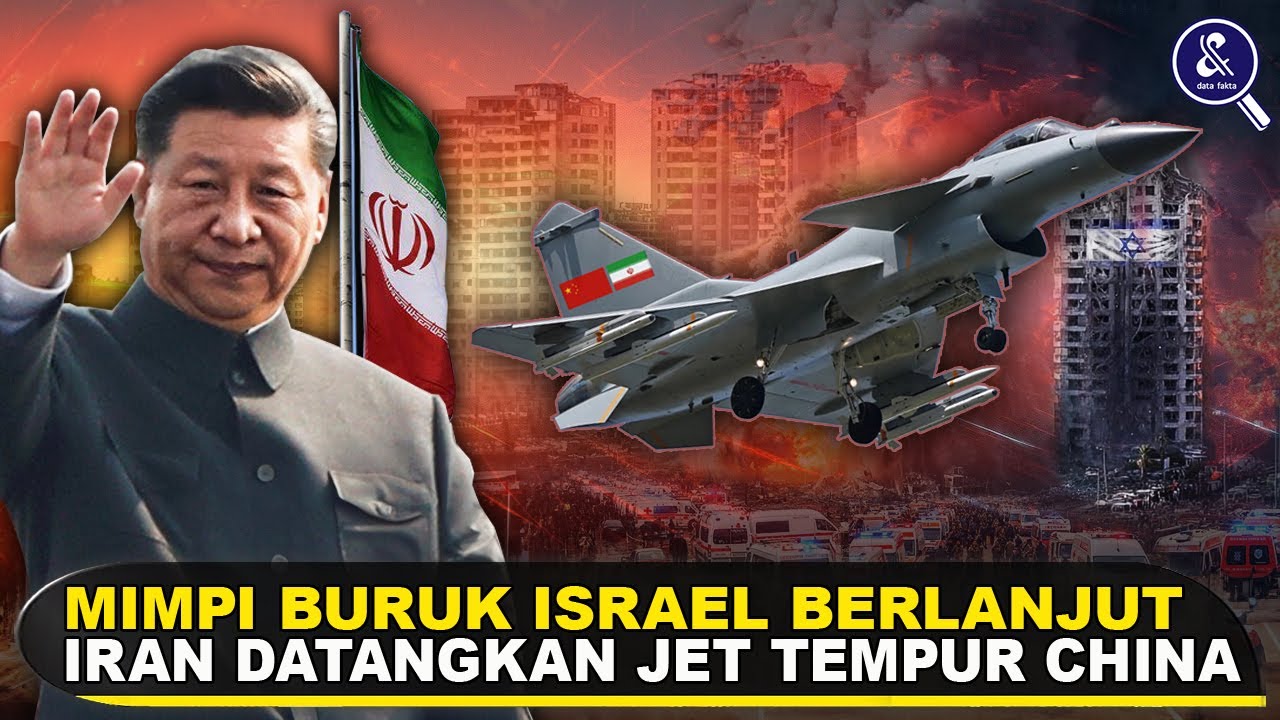 Youtube Thumnail image of : MIMPI BURUK ISRAEL, KINI IRAN BISA TANDINGI JET F-35! Fakta Iran Akan Membeli Jet Tempur J-10 China