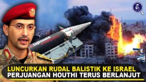 Youtube Thumnail image of : BELUM PULIH, ISRAEL KEMBALI DIHUJANI RUDAL HOUTHI -- Fakta Yaman Serang Israel Dengan Rudal Balistik